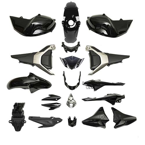[MTC0058] KIT PLASTICOS COMPLETOS YAMAHA FZ-S FI 2.0 NEGRO